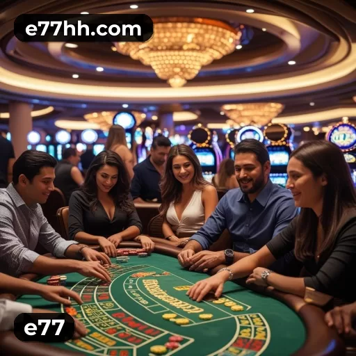 Catálogo de 2.547 jogos da e77 incluindo Pragmatic Play e Evolution Gaming